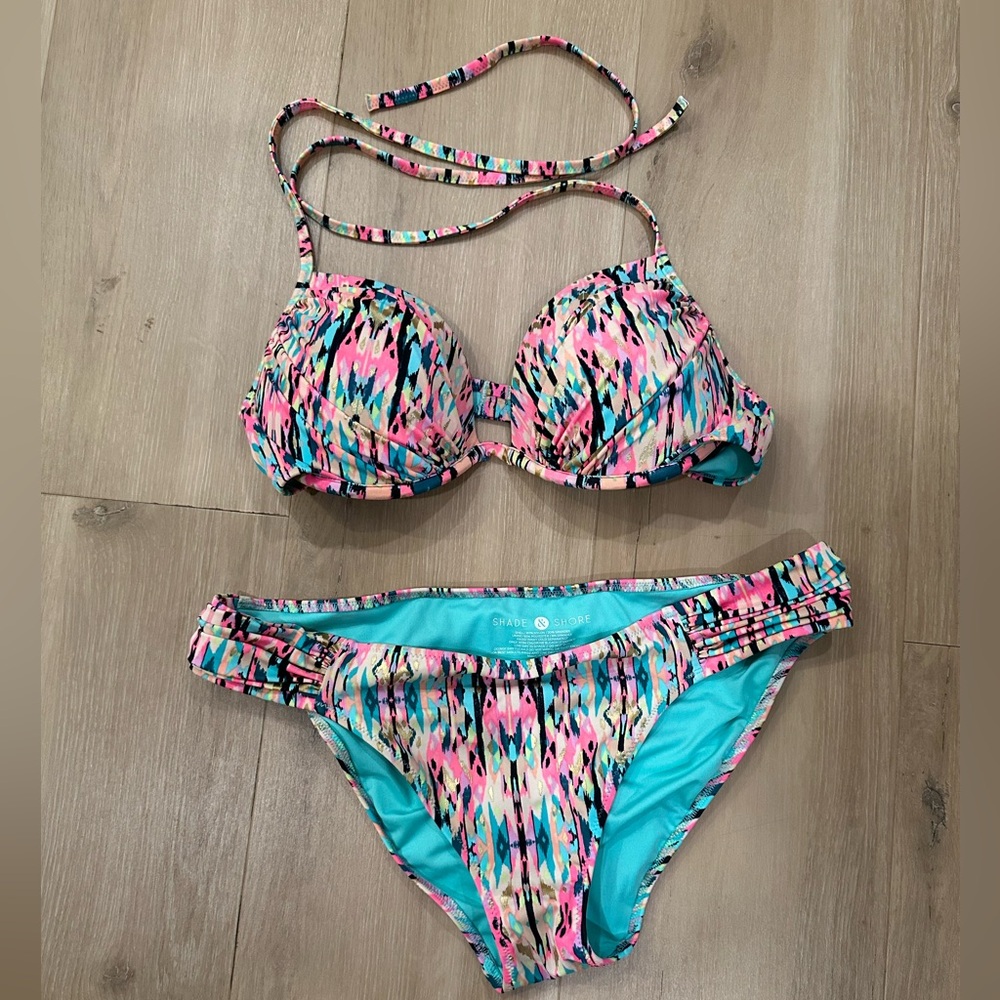 Shade & shore swim top and bottom